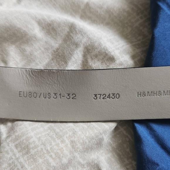 Python Embossed Faux Leather Belt Women 31-32 - Picture 2 of 3